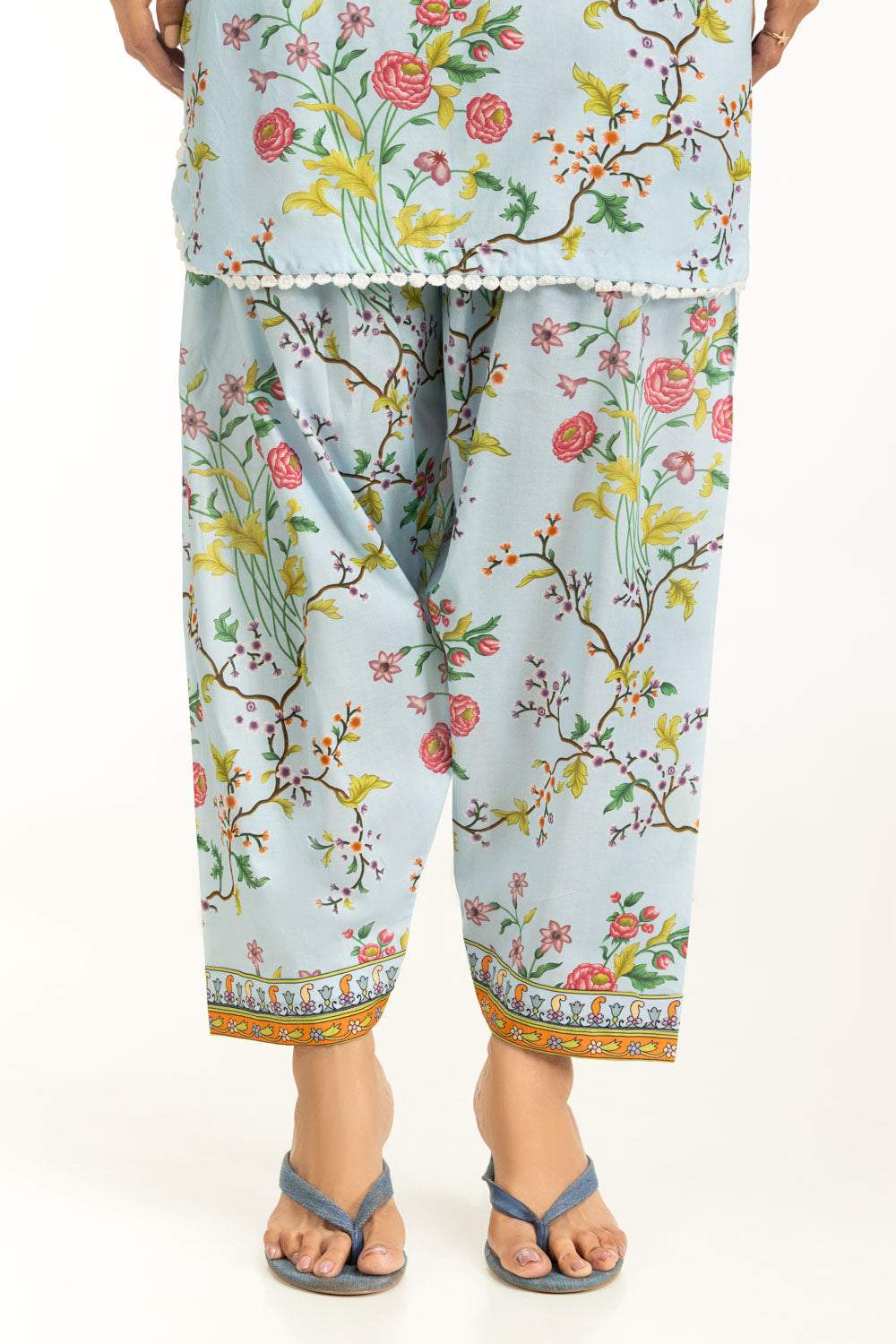 Cambric Printed Co-Ord Set IPST-44986