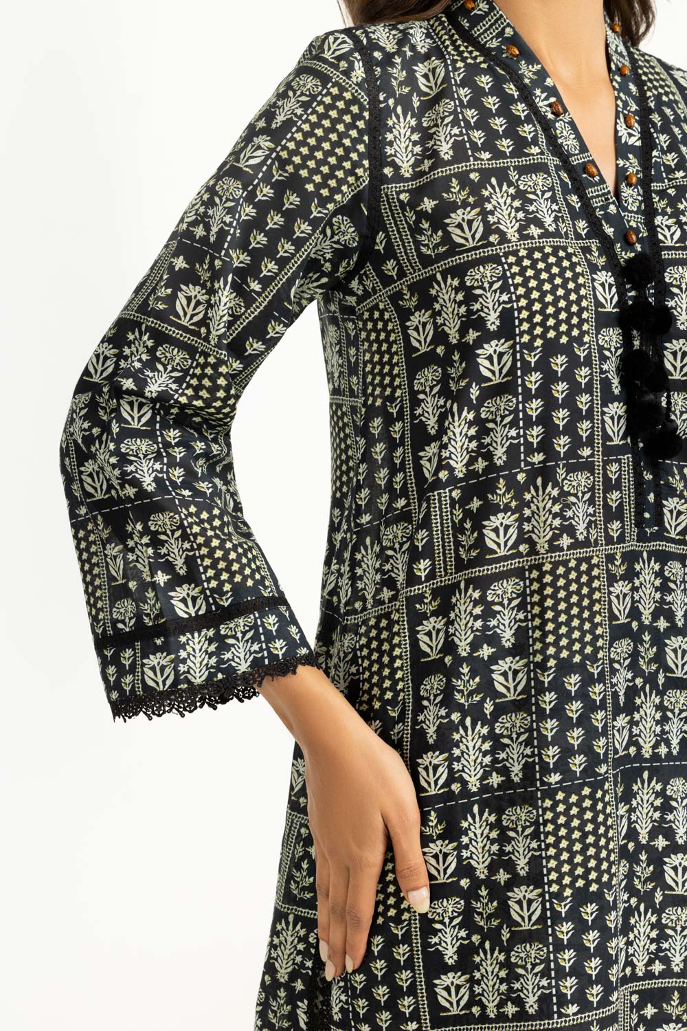 Cambric Printed Co-Ord Set IPST-44999