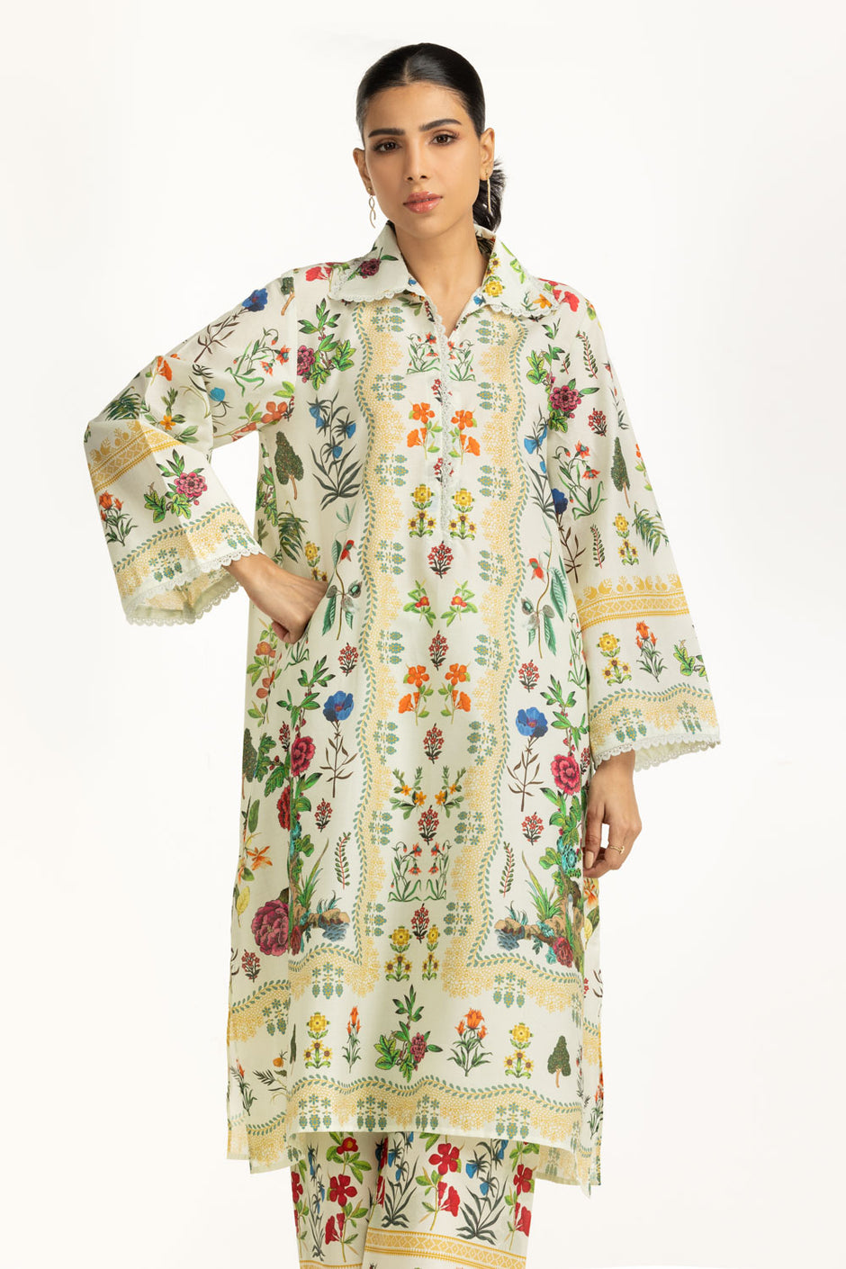 Cambric Printed Co-Ord Set