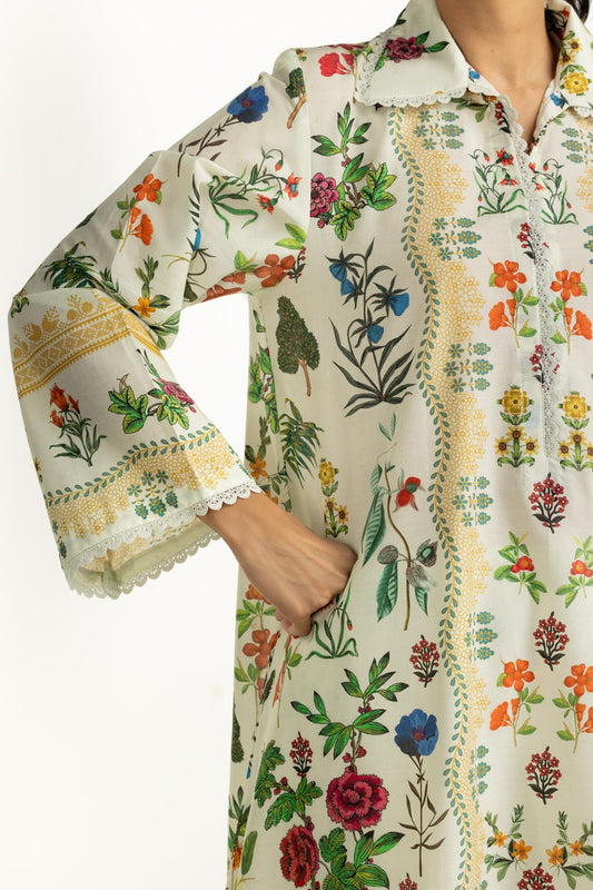 Cambric Printed Co-Ord Set IPST-55009