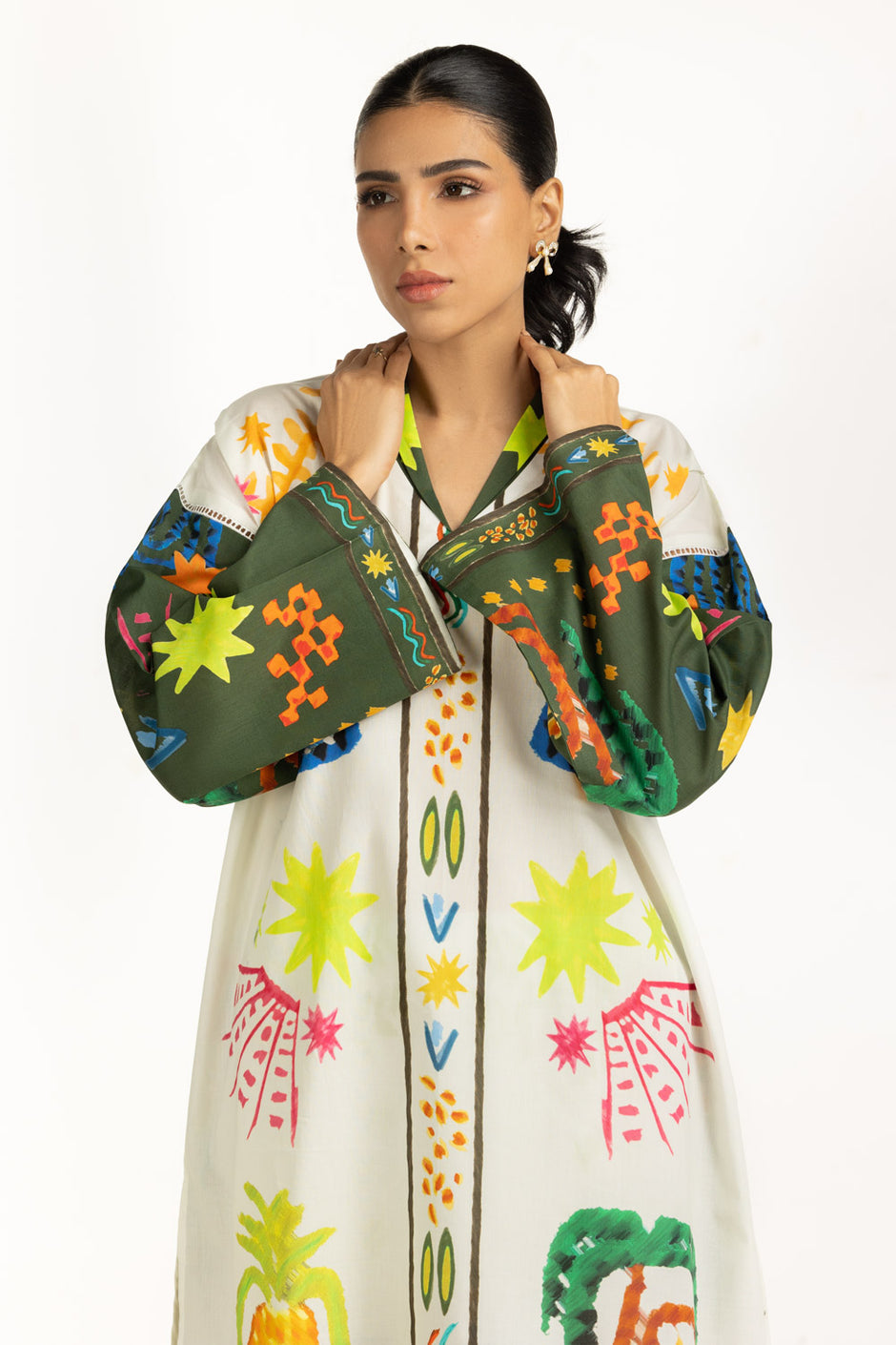 Cambric Printed Co-Ord Set