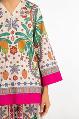 Cambric Printed Co-Ord Set IPST-77152