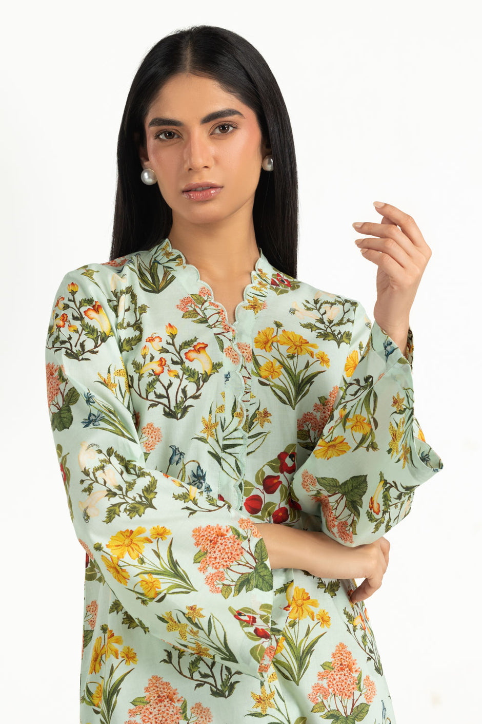 Cambric Printed Co-Ord Set