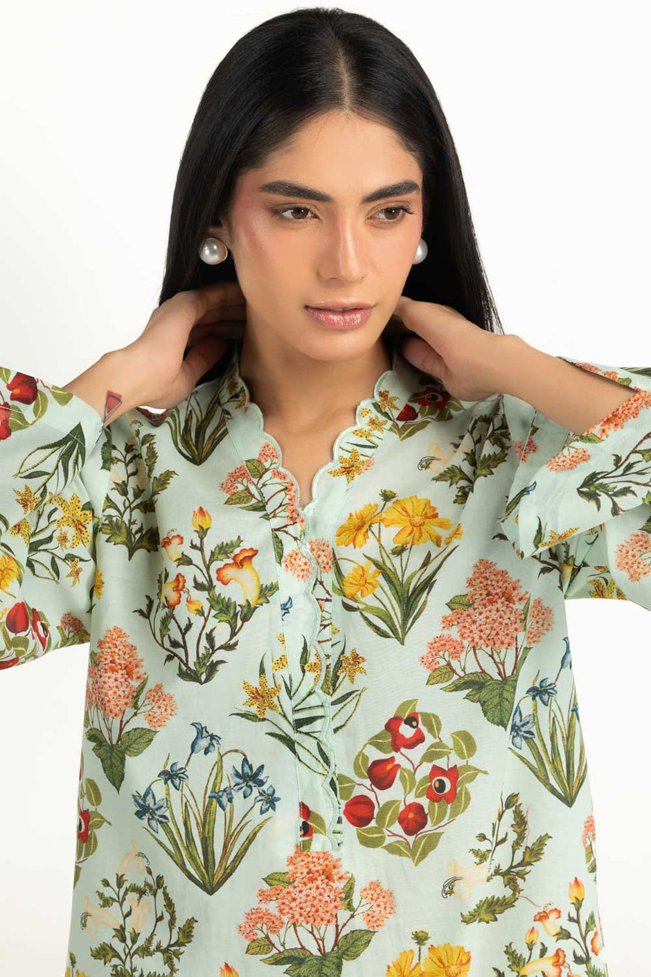 Cambric Printed Co-Ord Set