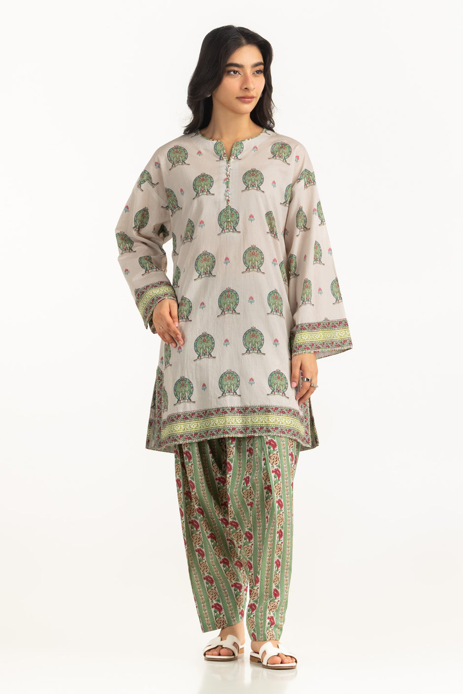 Cambric Printed Co-Ord Set