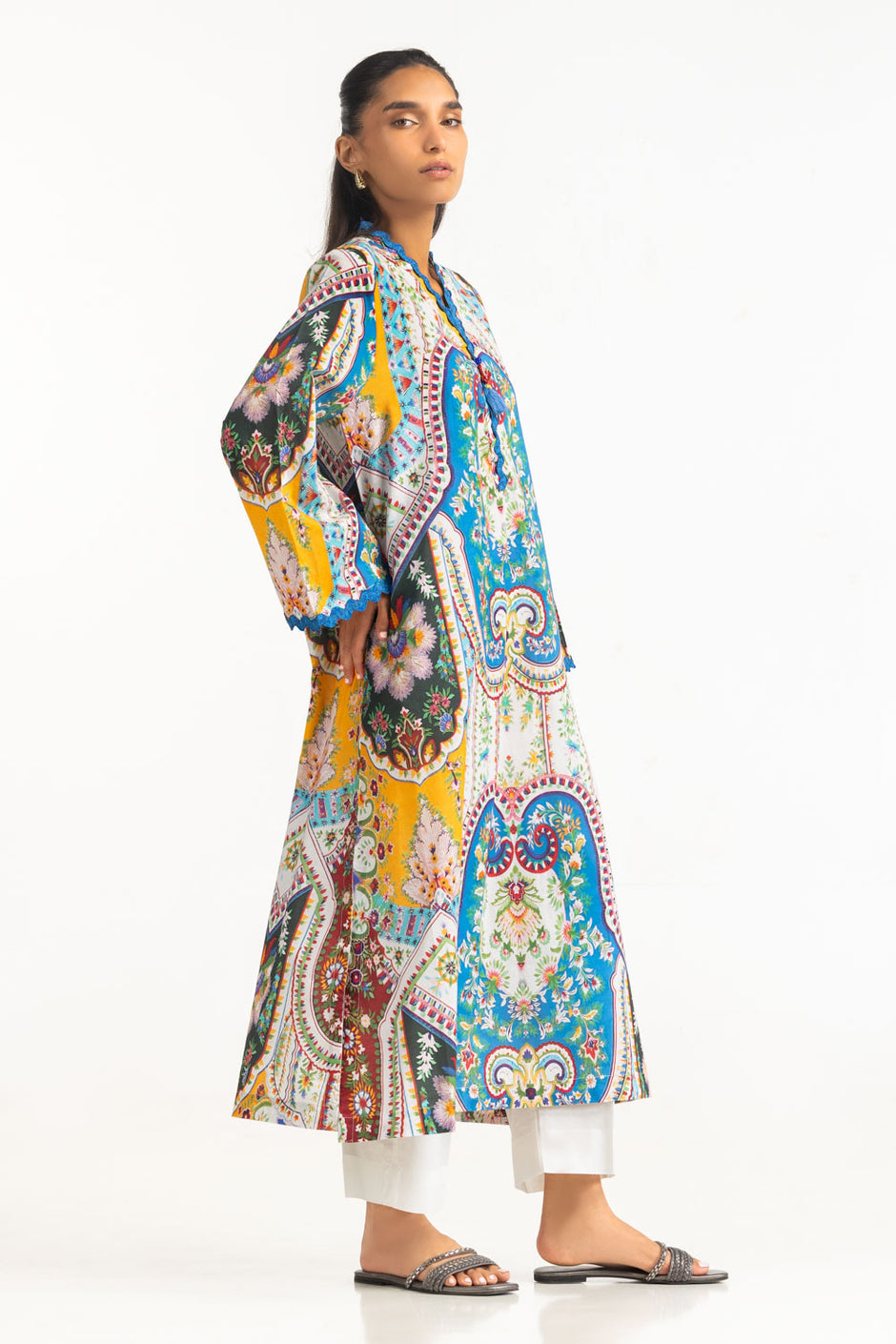 Cambric Printed Co-Ord Set