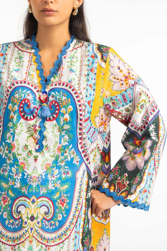 Cambric Printed Co-Ord Set IPST-77451