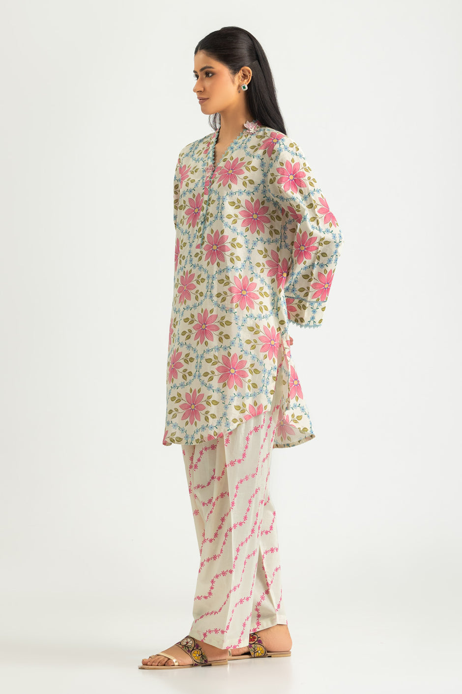 Cambric Printed Co-Ord Set
