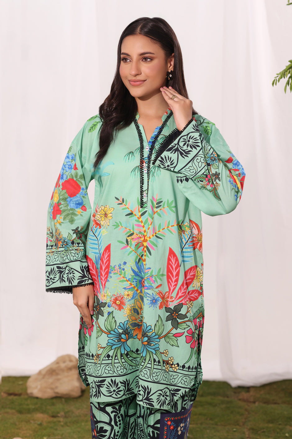 Cambric Printed Co-Ord Set