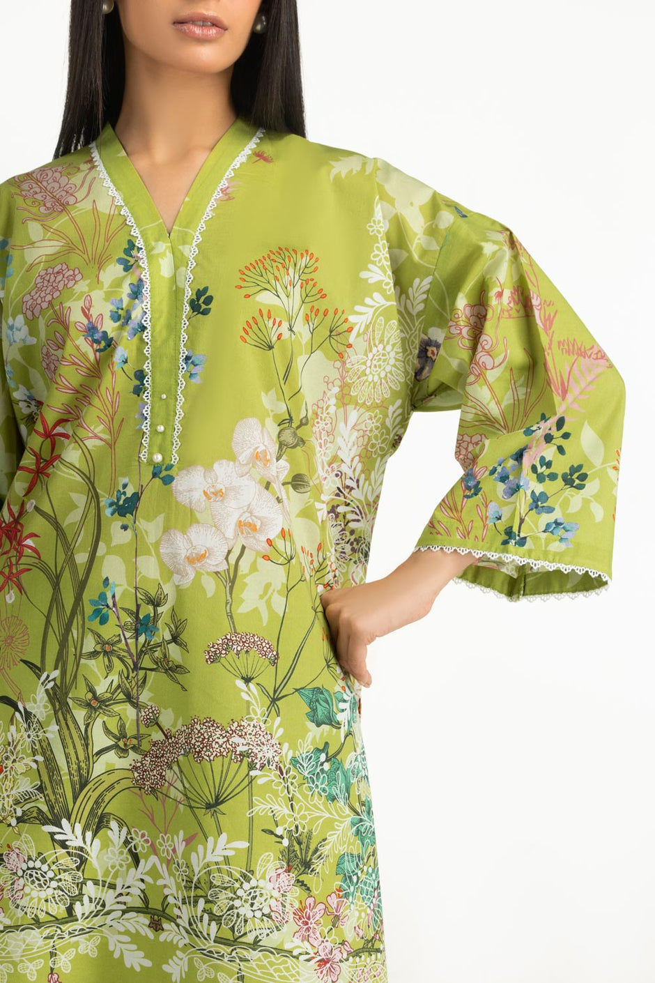 Cambric Printed Co-Ord Set IPST-77557
