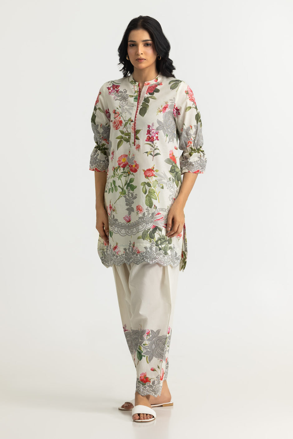 Cambric Printed Co-Ord Set