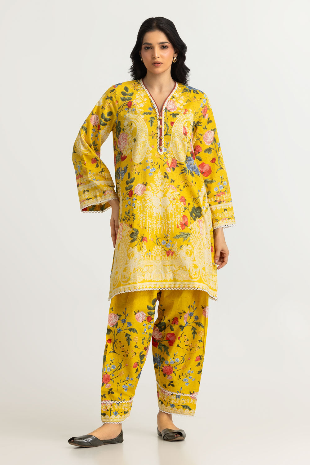 Cambric Printed Co-Ord Set