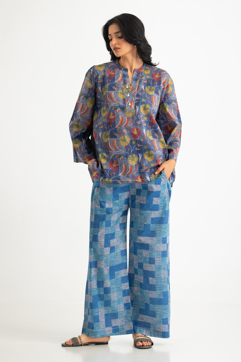 Cambric Printed Co-Ord Set