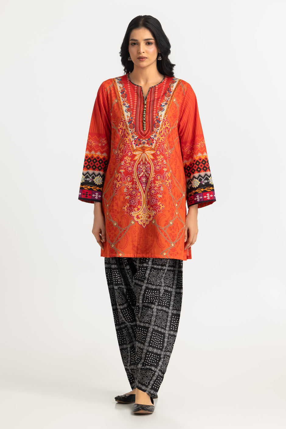 Cambric Printed Co-Ord Set