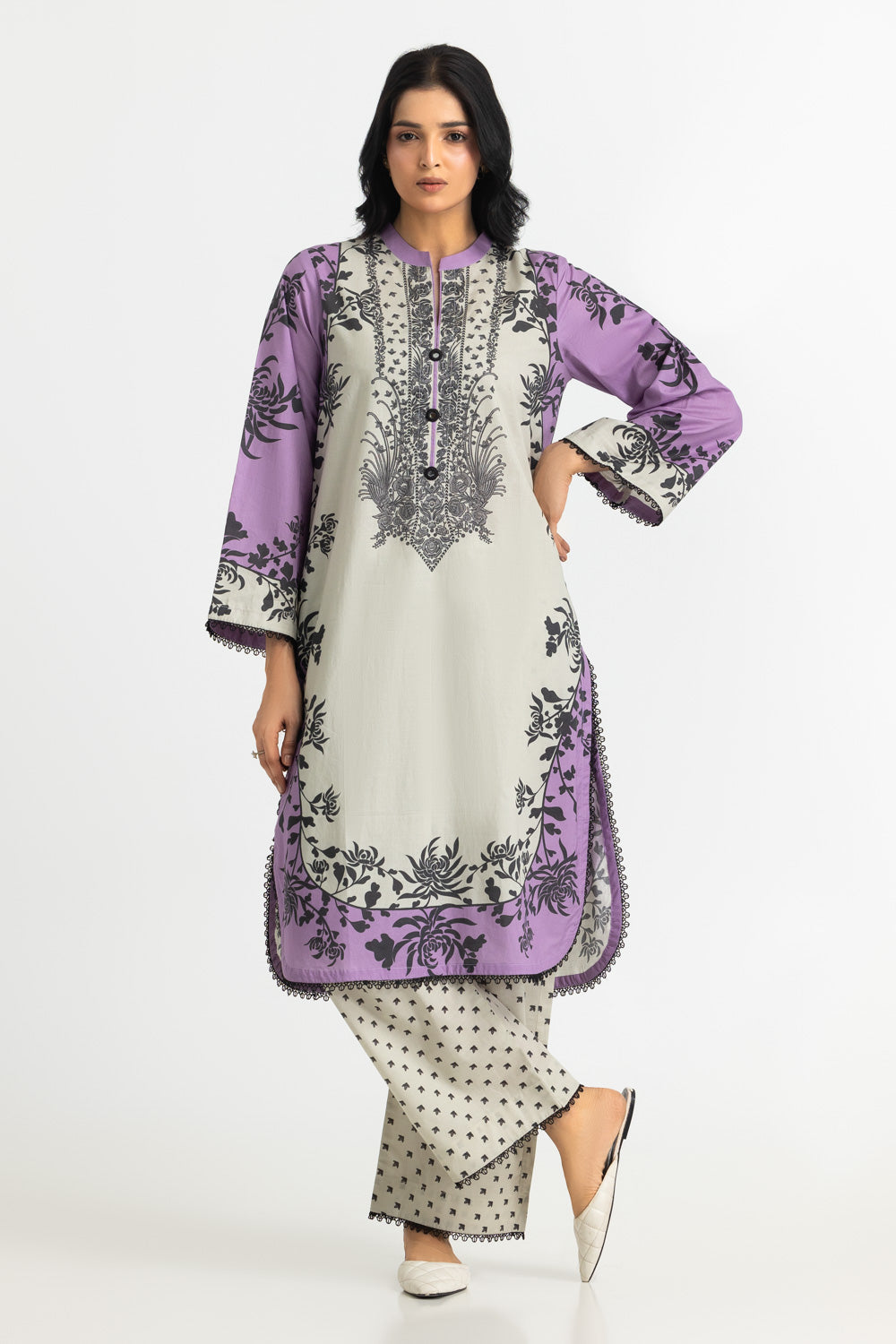 Cambric Printed Co-Ord Set