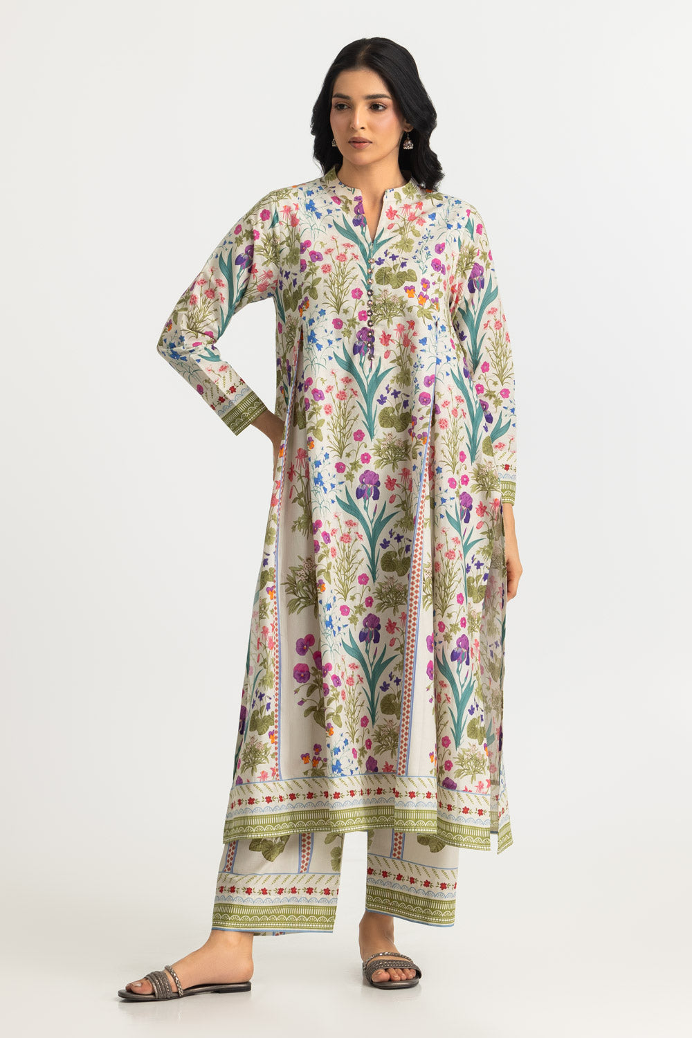 Cambric Printed Co-Ord Set