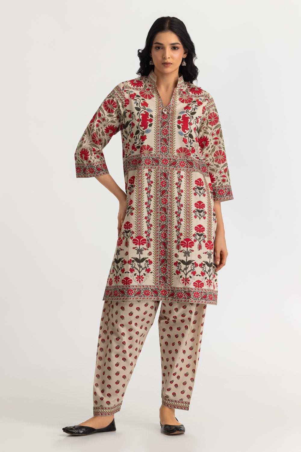 Cambric Printed Co-Ord Set