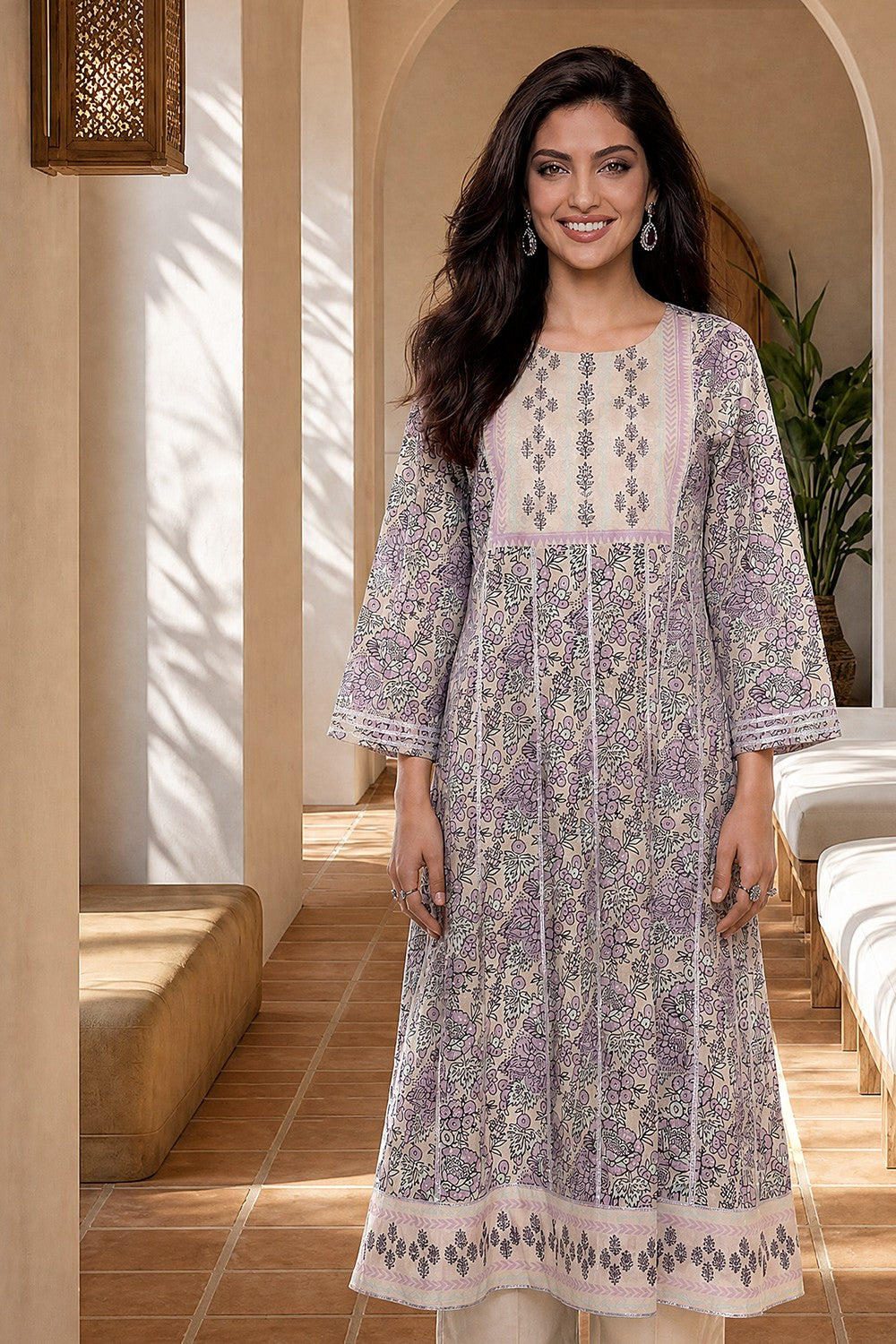 Cambric Printed Co-Ord Set