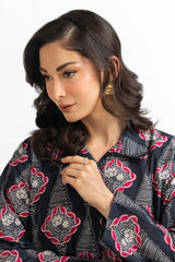 Cambric Printed Long Shirt IPS-77155