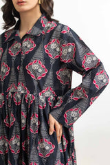 Cambric Printed Long Shirt IPS-77155