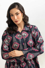 Cambric Printed Long Shirt IPS-77155