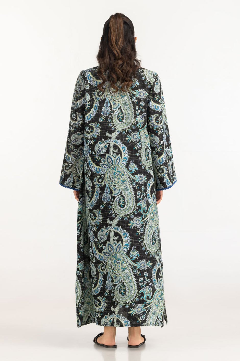 Cambric Printed Long Shirt