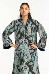 Cambric Printed Long Shirt IPS-77498