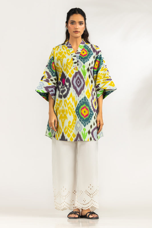 Cambric Printed Shirt IPS-77128