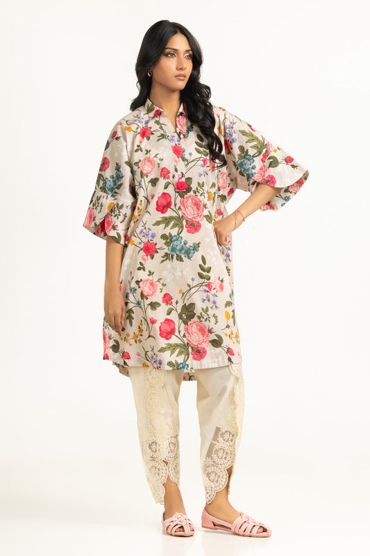Cambric Printed Shirt IPS-77129