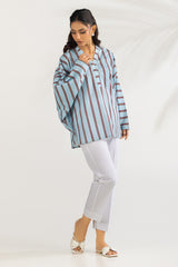 Cambric Printed Shirt IPS-77455