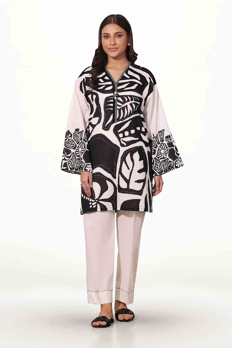 Cambric Printed Shirt