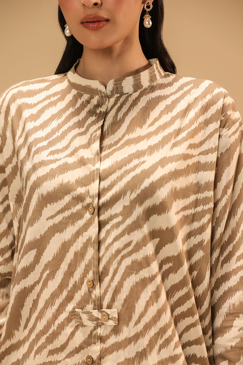 Cambric Printed Shirt