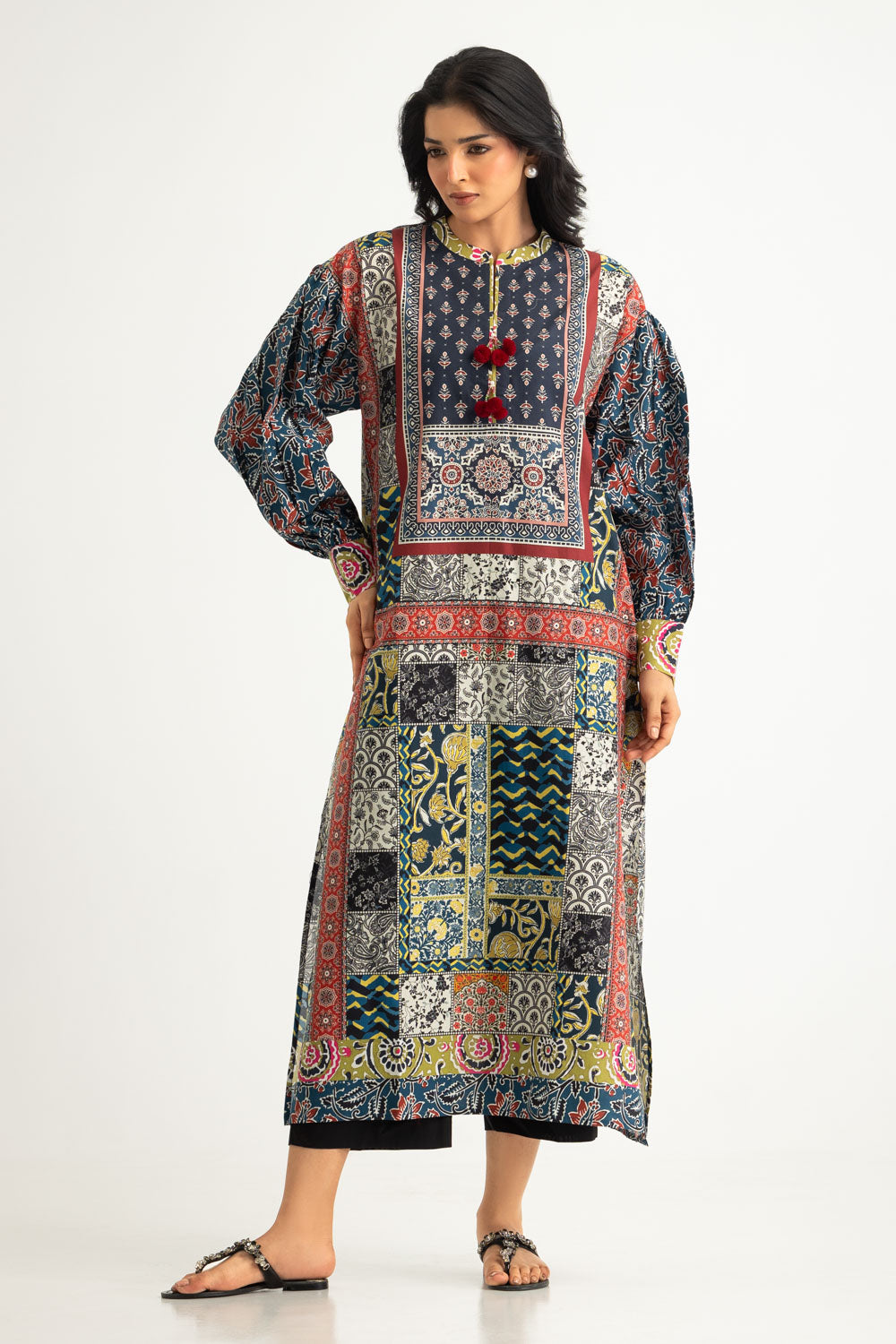 Cambric Printed Shirt