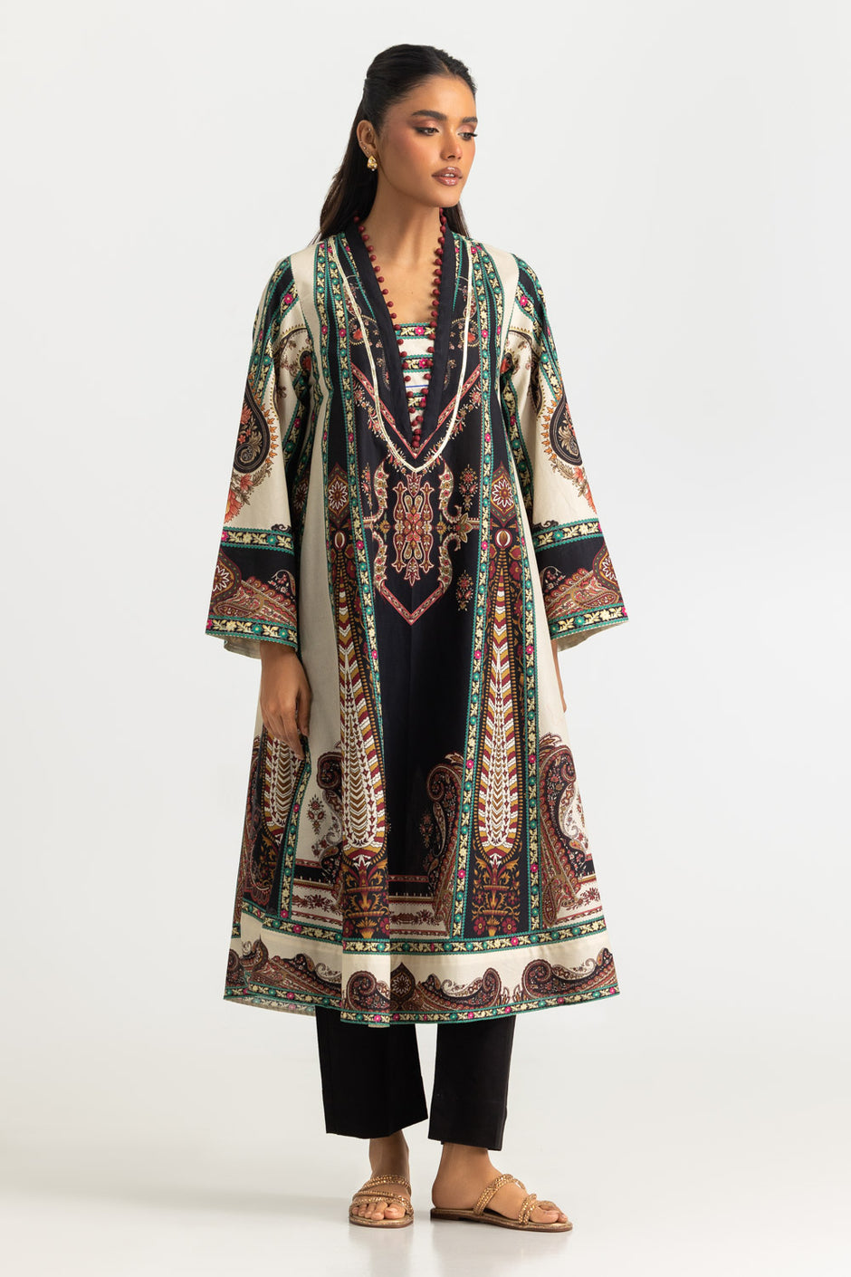 Cambric Printed Shirt