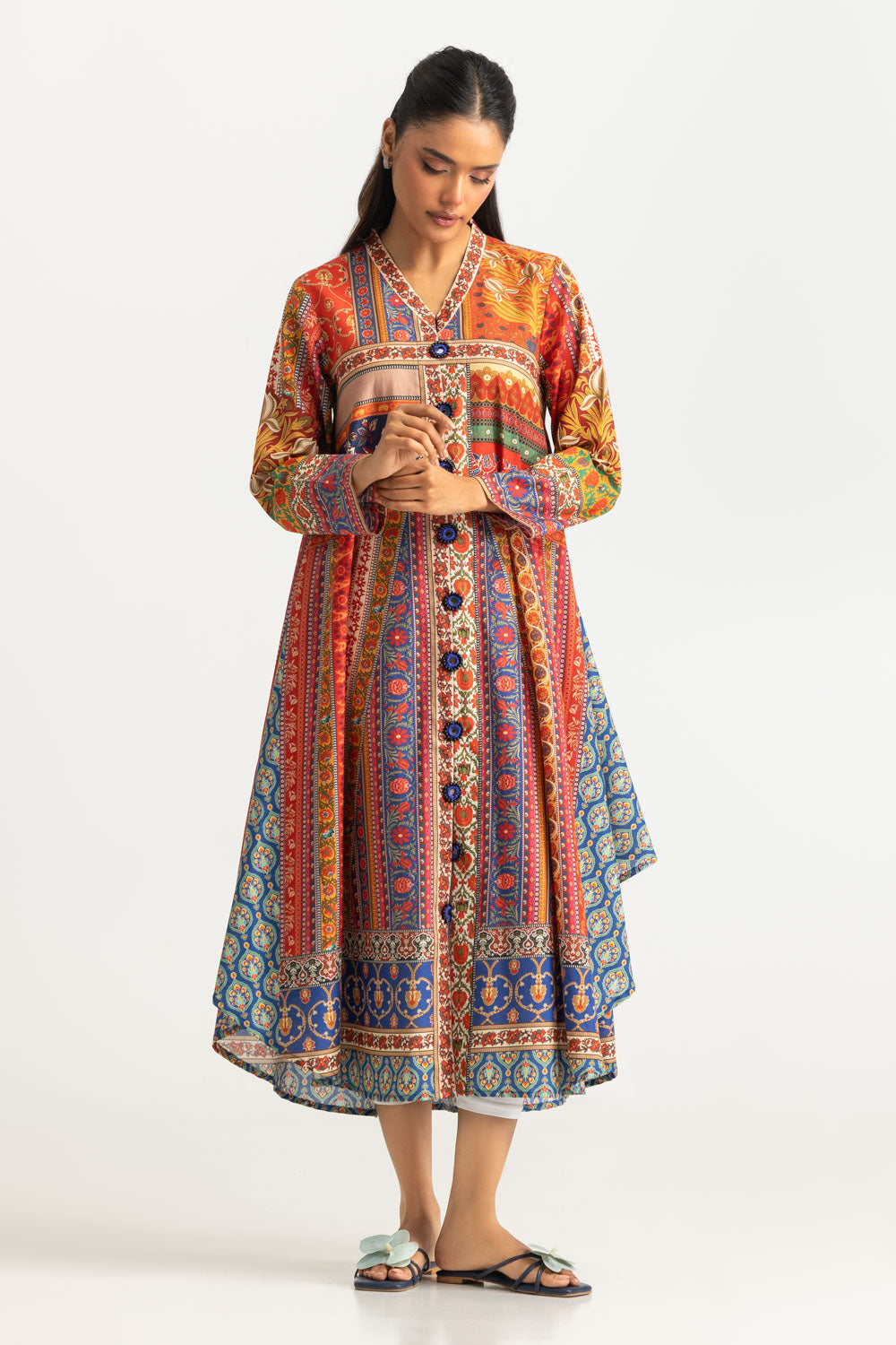 Cambric Printed Shirt