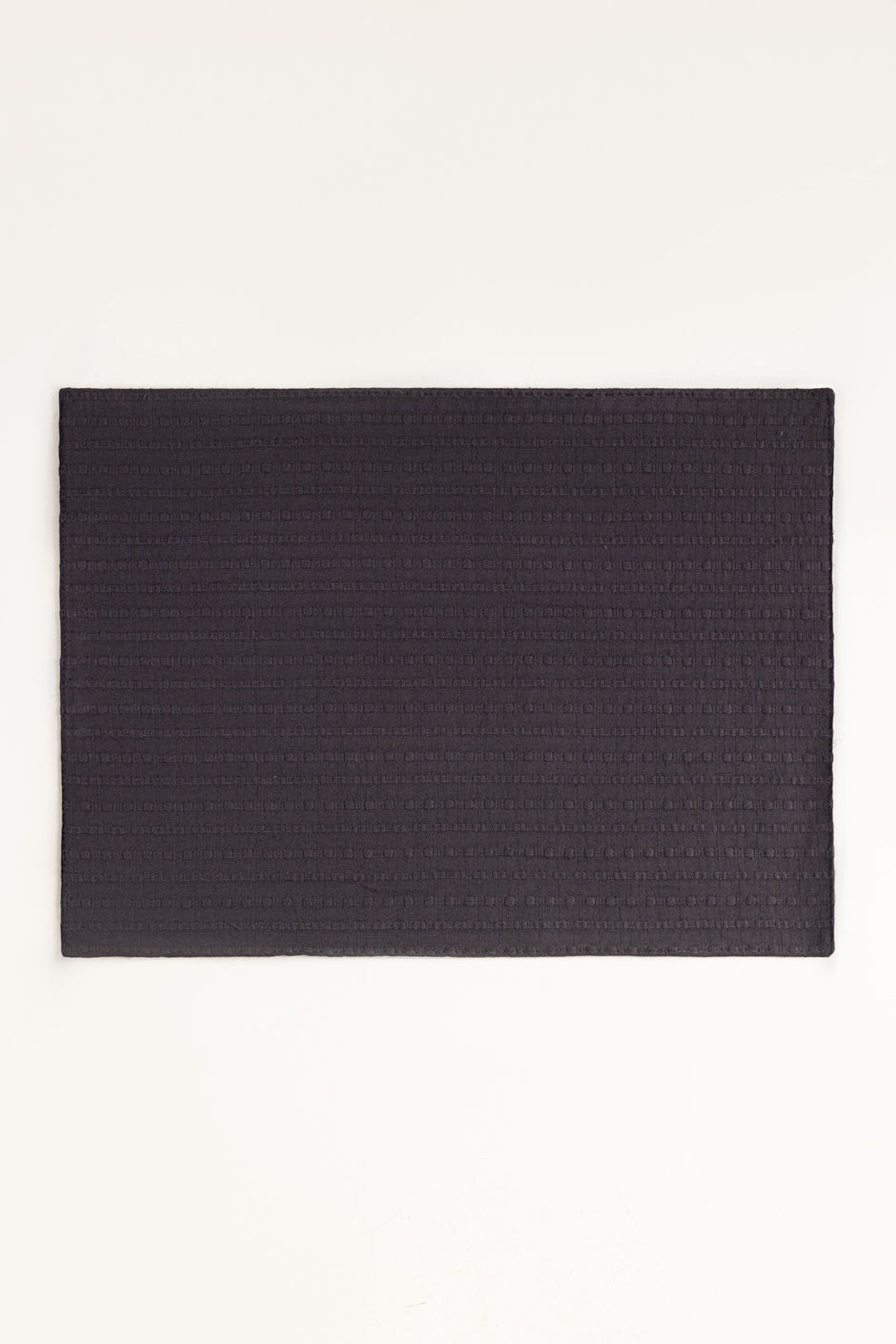 Charcoal Grey Dyed Placemat Pair