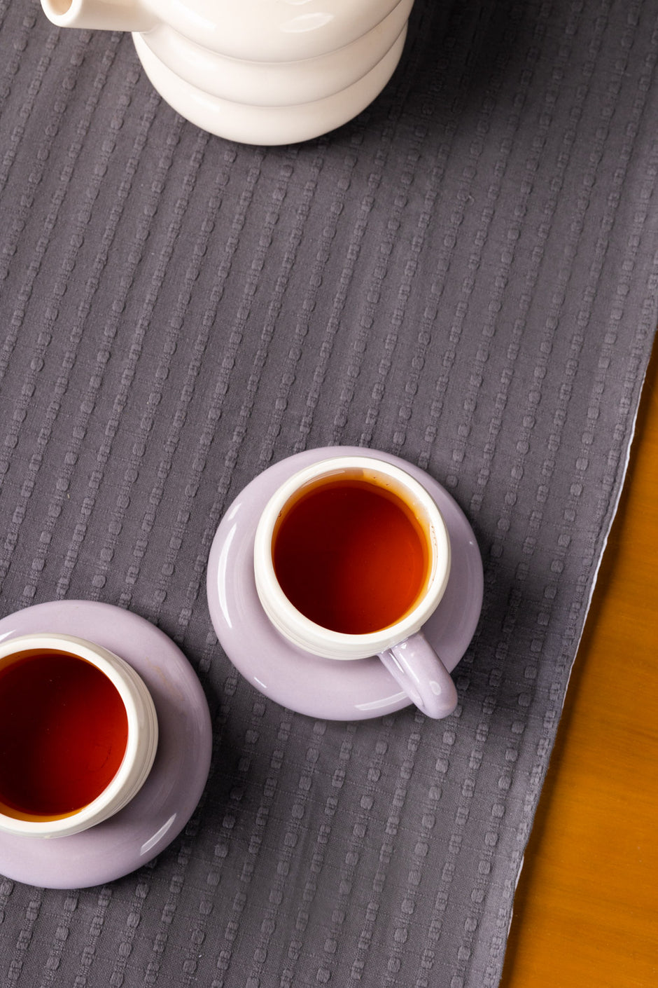 Charcoal Grey Dyed Runner