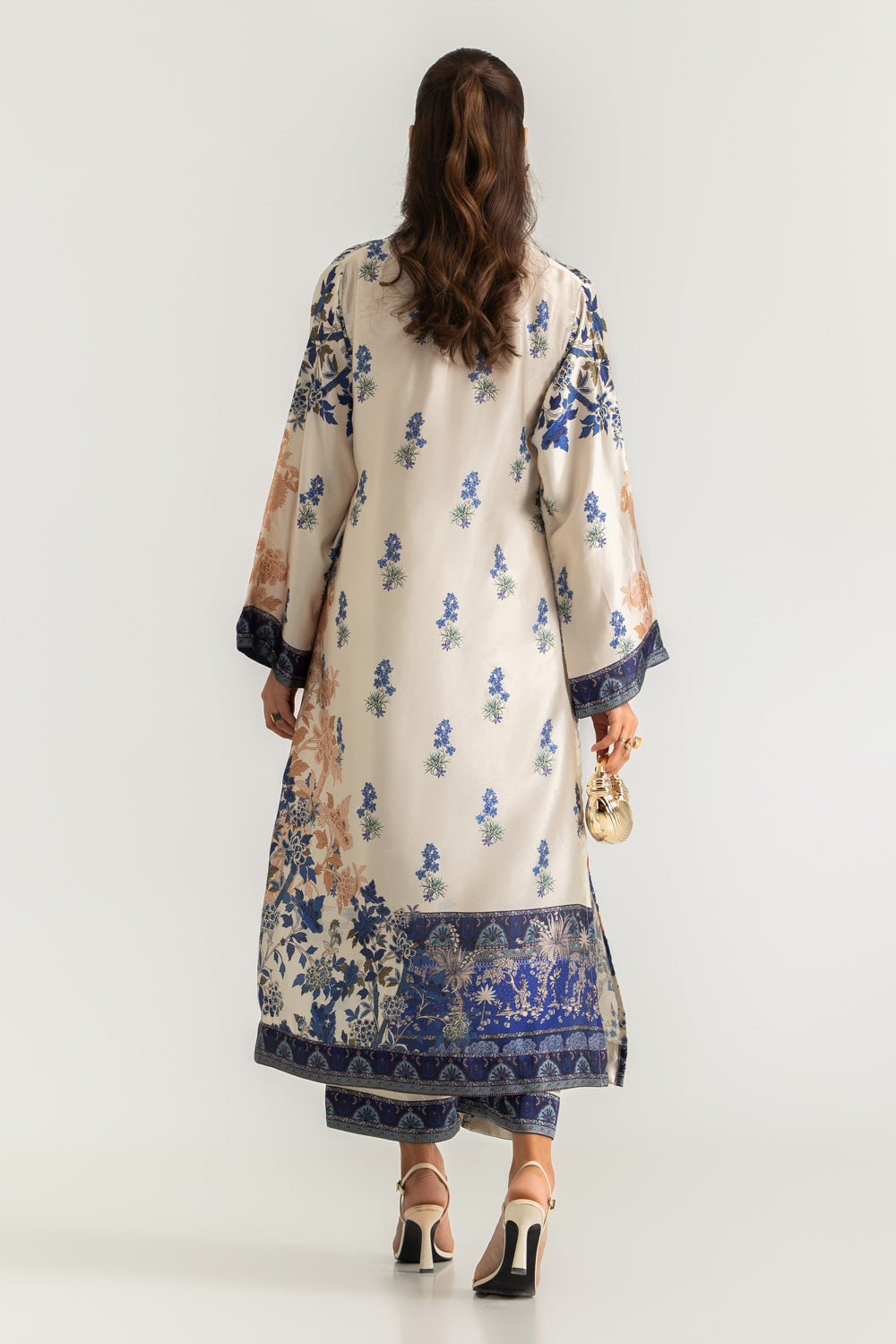 Charmeuse Silk Printed Co-Ord Set