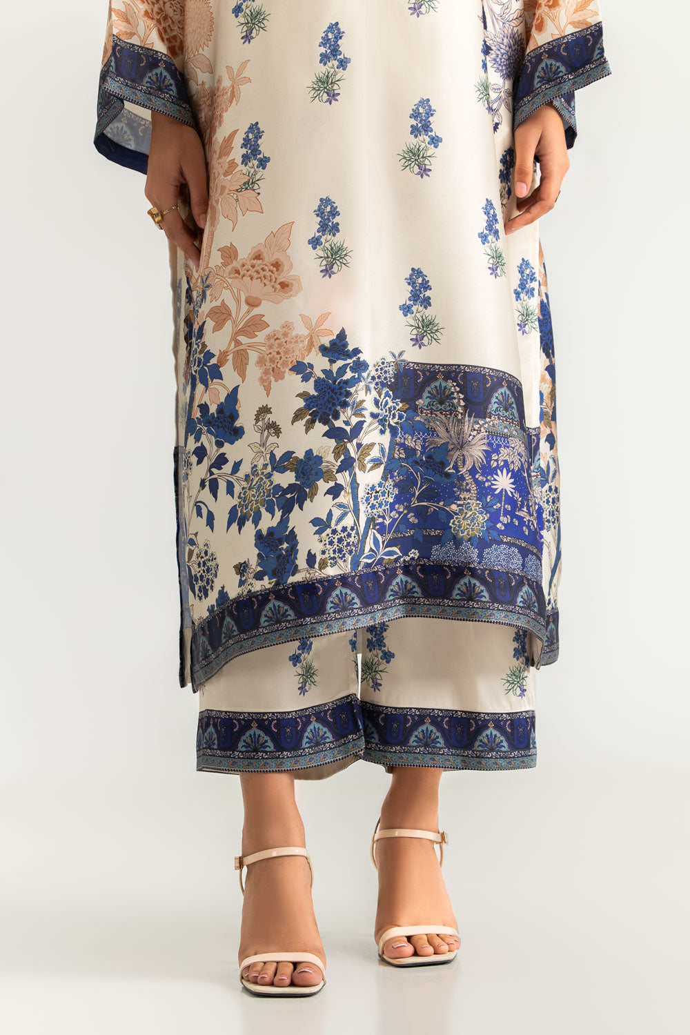 Charmeuse Silk Printed Co-Ord Set
