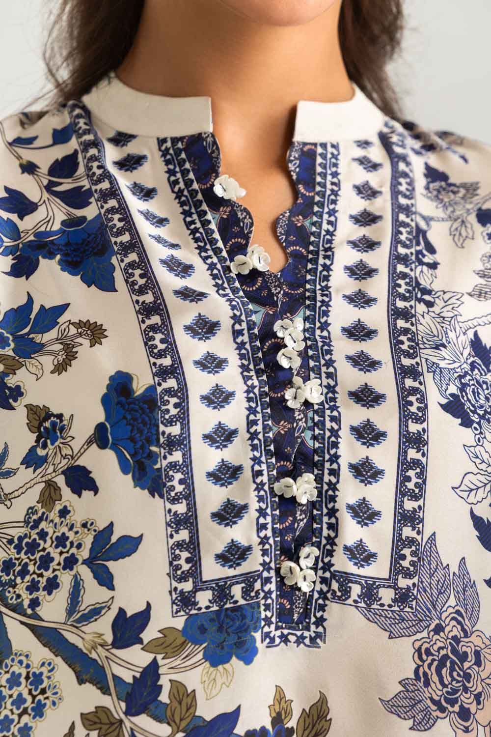 Charmeuse Silk Printed Co-Ord Set