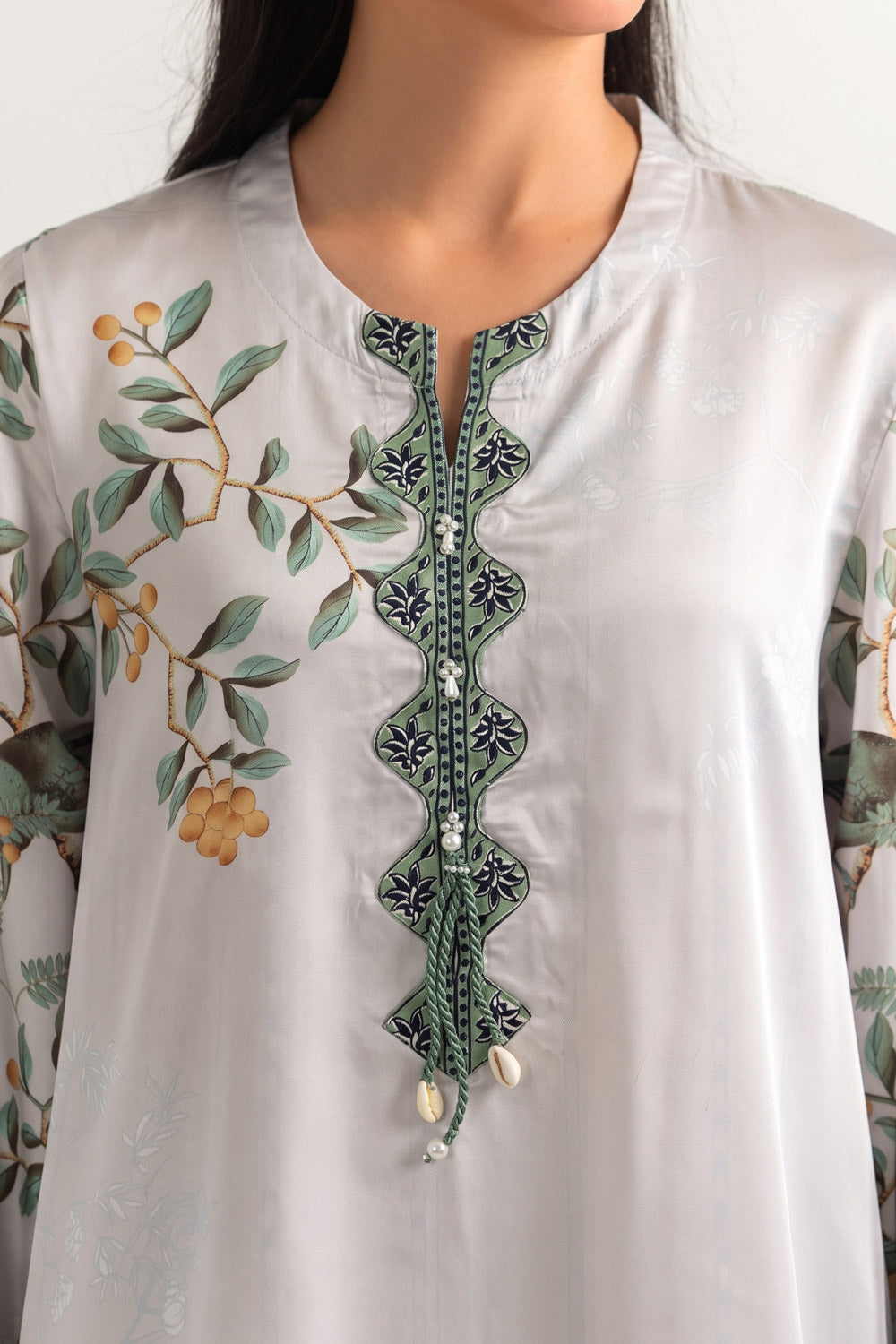 Charmeuse Silk Printed Co-Ord Set