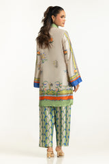 Charmeuse Silk Printed Co-Ord Set IUSTTS-1456