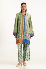 Charmeuse Silk Printed Co-Ord Set IUSTTS-1456