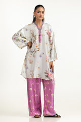 Charmeuse Silk Printed Co-Ord Set IUSTTS-1457