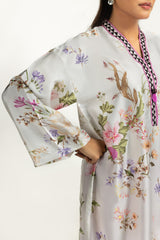 Charmeuse Silk Printed Co-Ord Set IUSTTS-1457