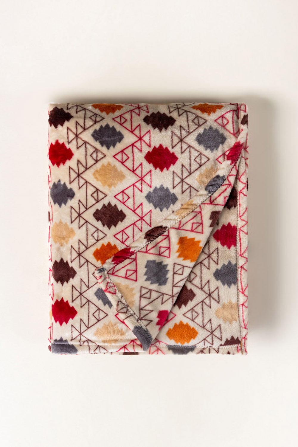 AW25-Chestnut Single Ply Fleece Throw