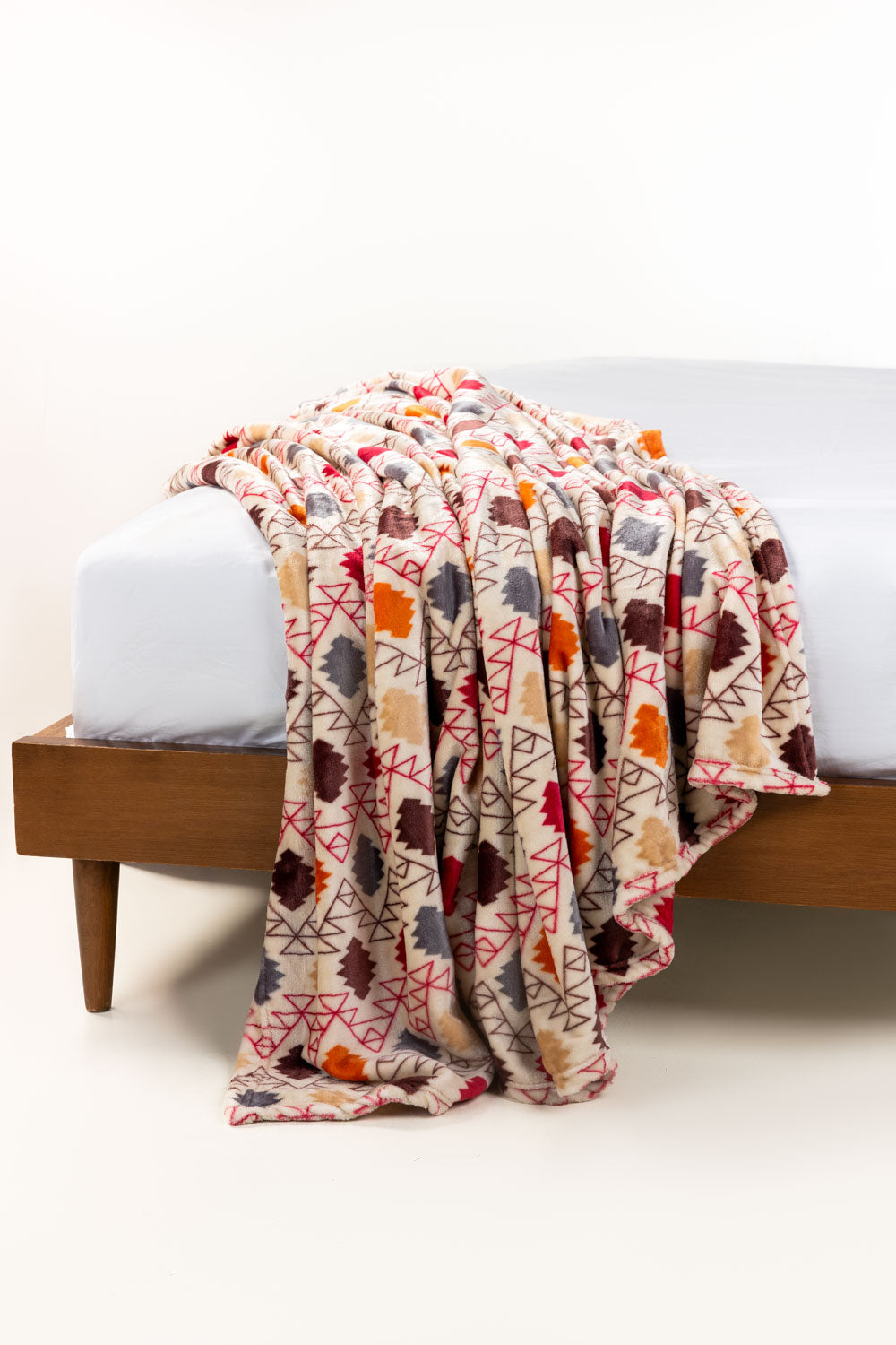 AW25-Chestnut Single Ply Fleece Throw