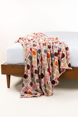 AW25-Chestnut Single Ply Fleece Throw