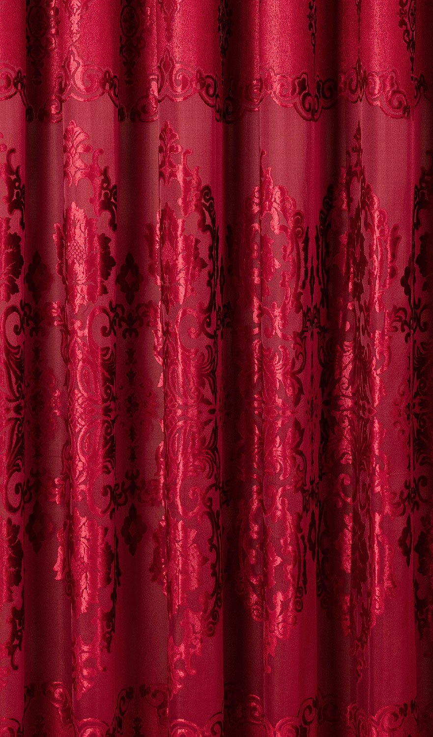 Chilli Chenille Curtain