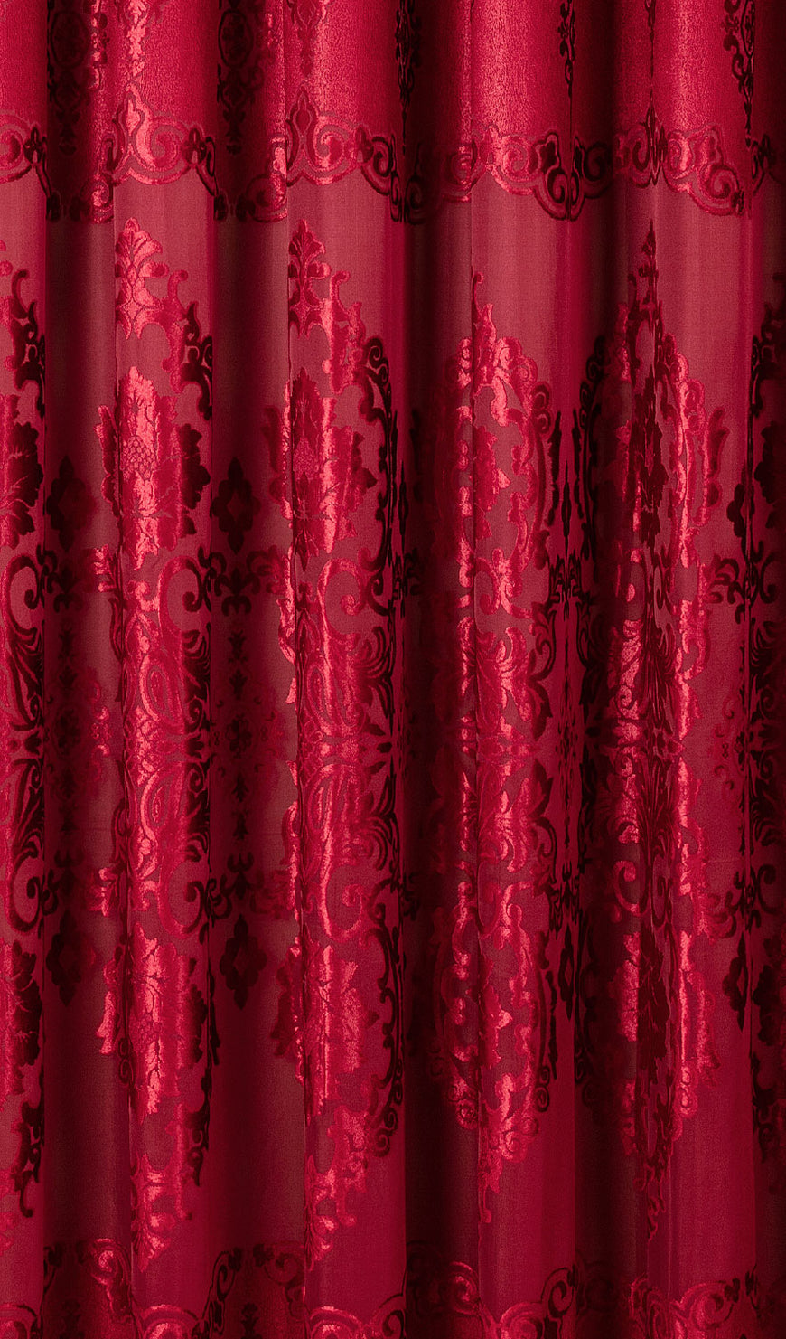 Chilli Chenille Curtain